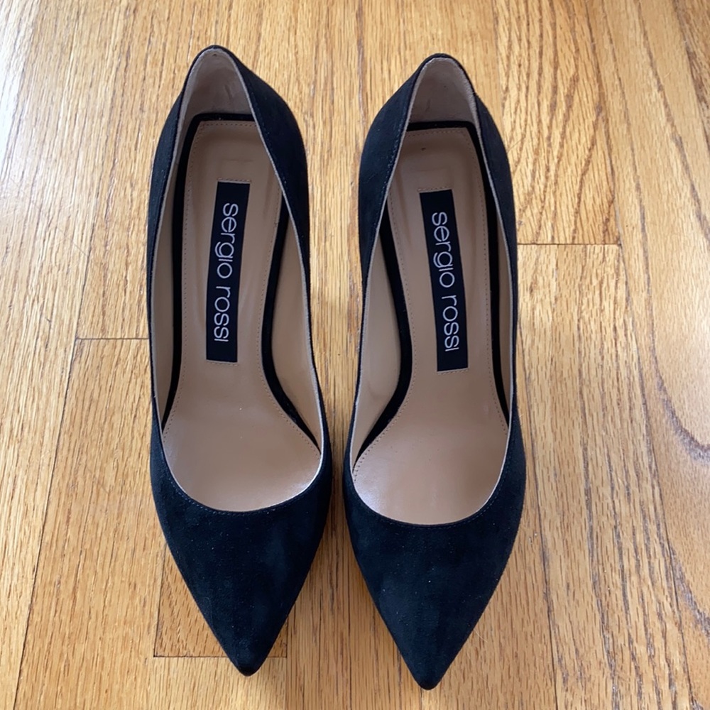 Sergio Rossi Suede Pumps